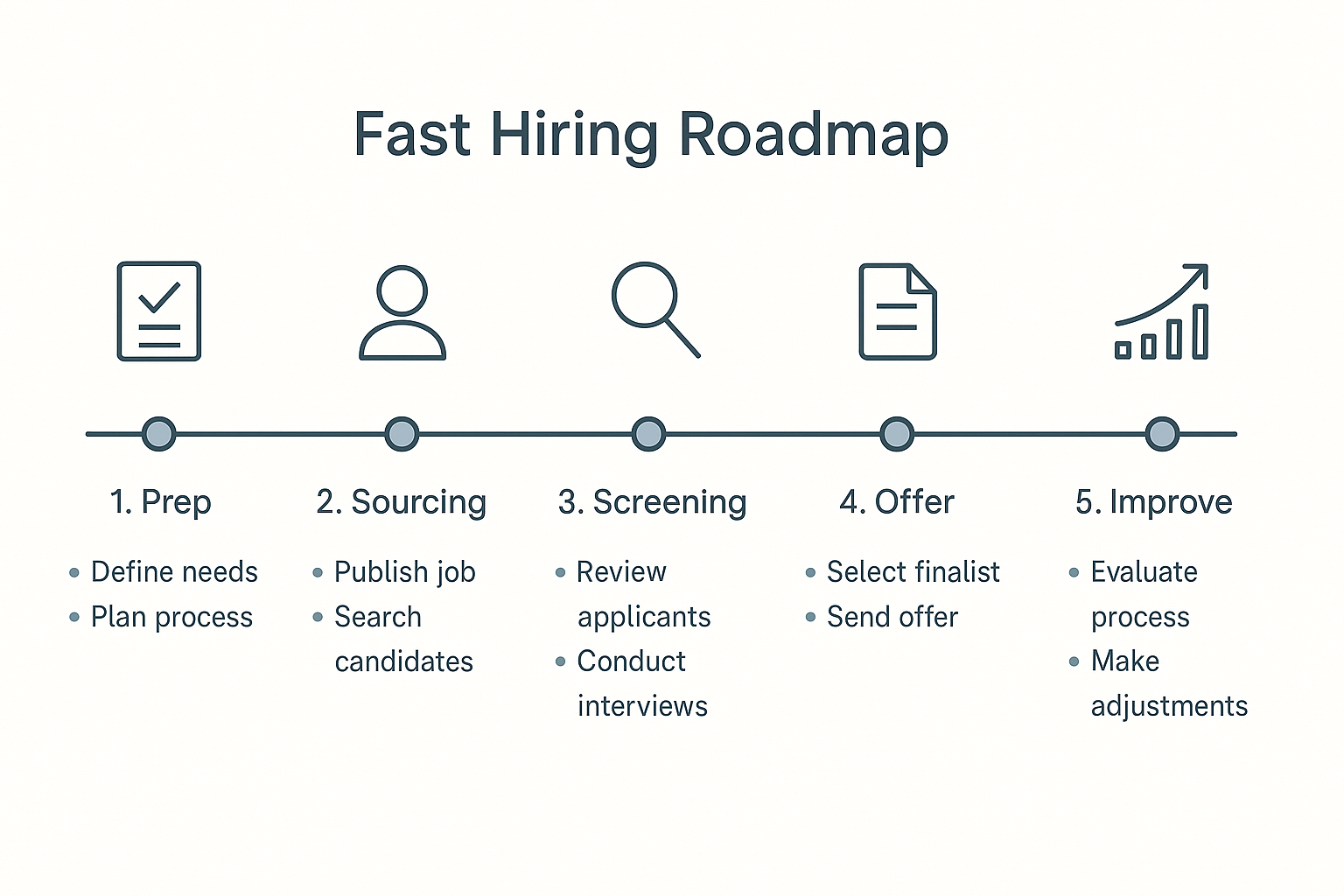 Accelerate recruitment process
