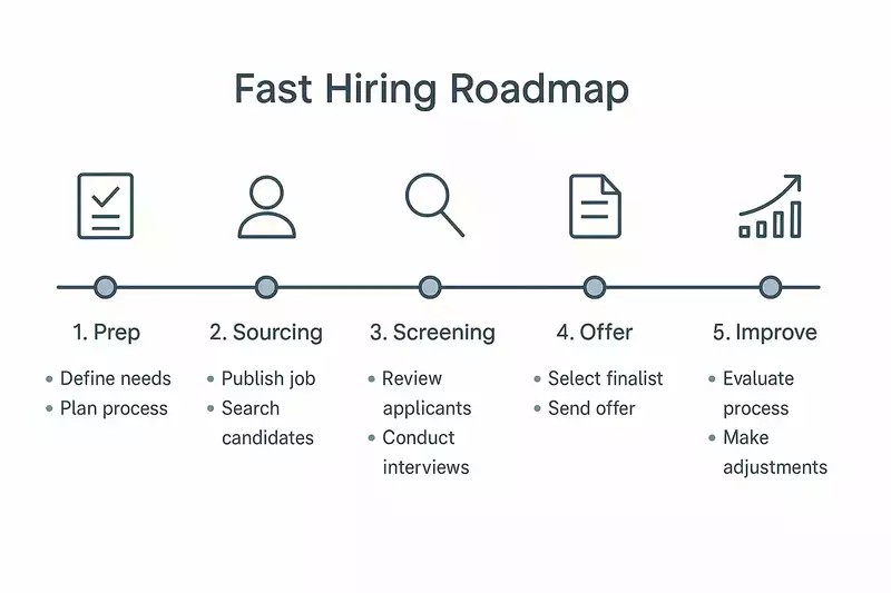 Accelerate recruitment process