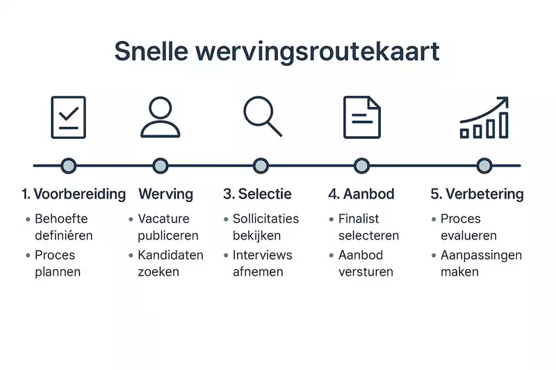 Versnel wervingsproces