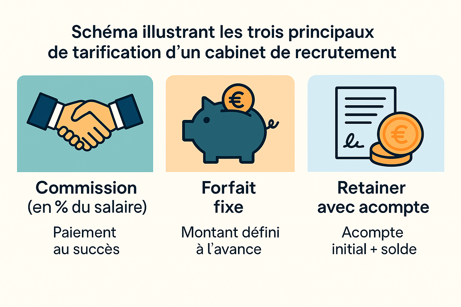 Tarification d'une agence de recrutement