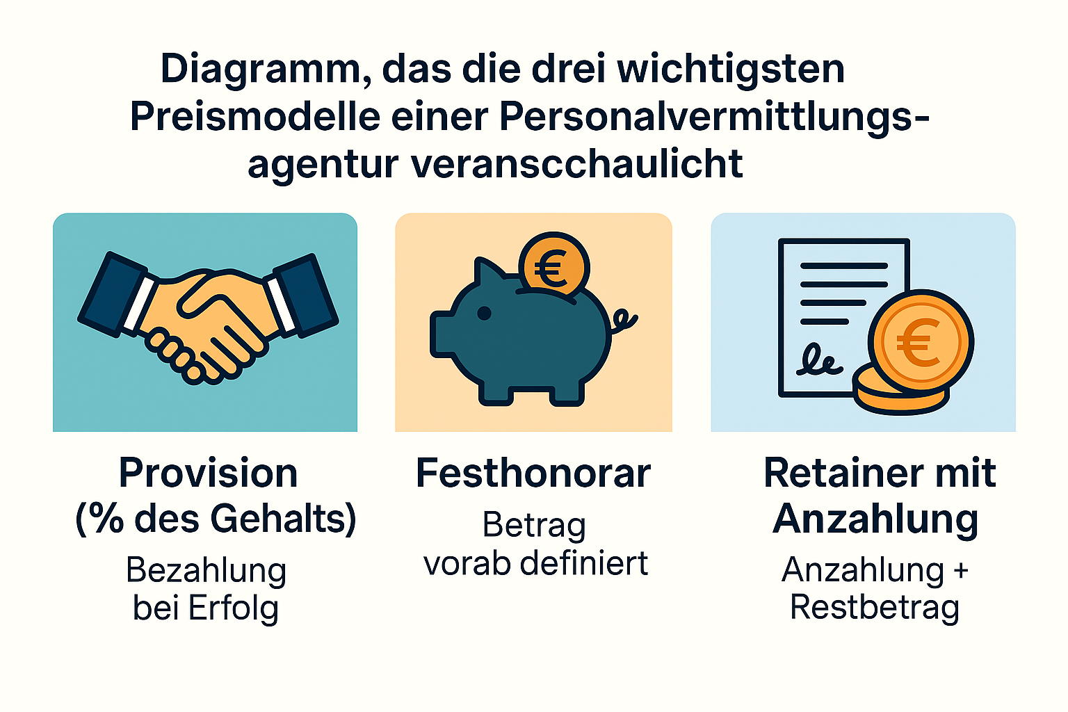 Preisgestaltung einer Personalvermittlungsagentur