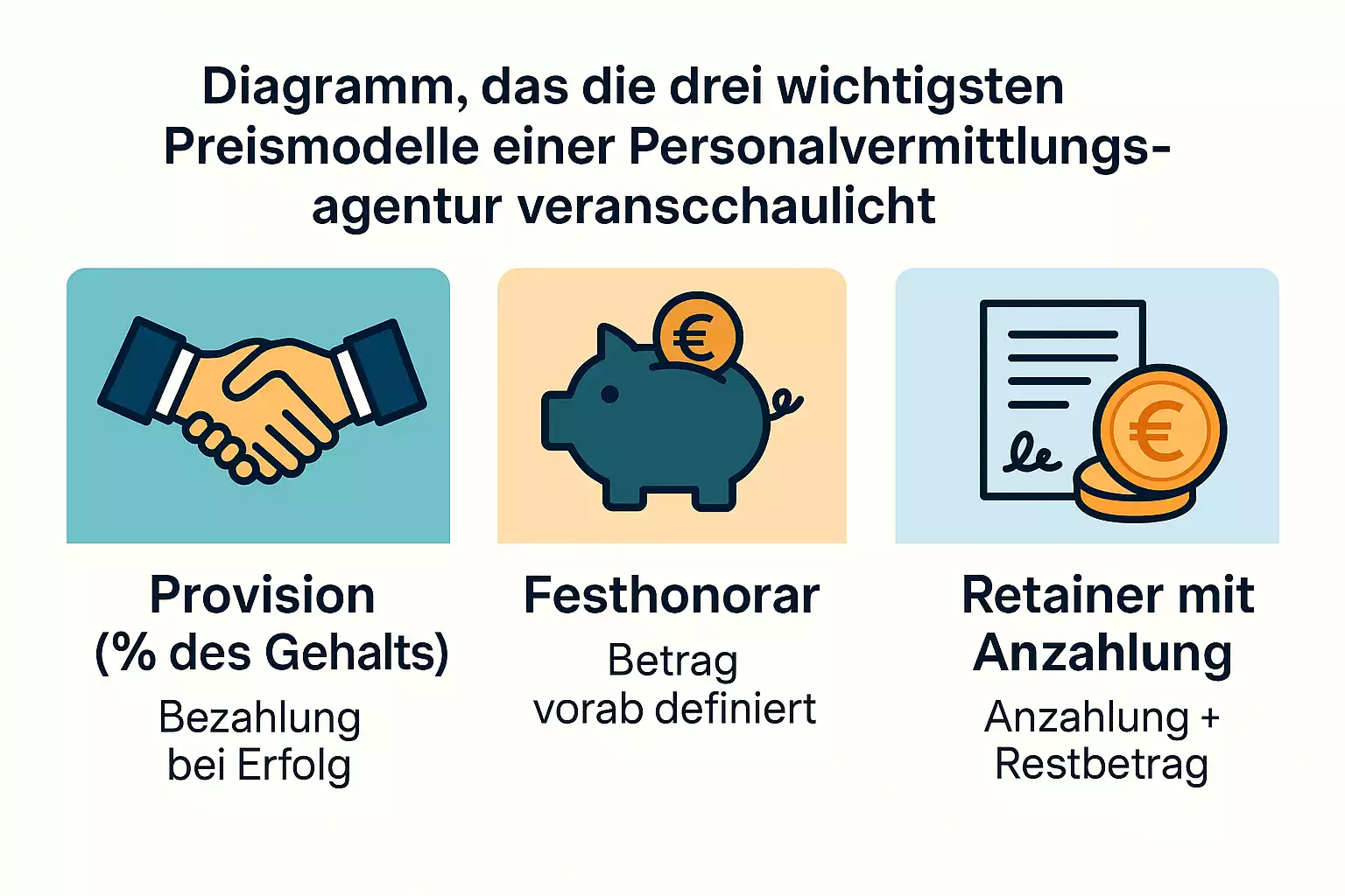 Preisgestaltung einer Personalvermittlungsagentur