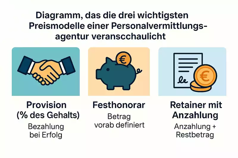 Preisgestaltung einer Personalvermittlungsagentur