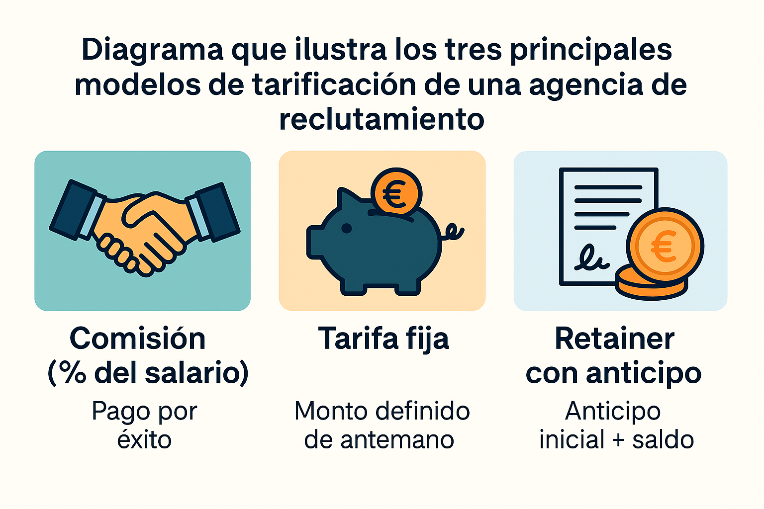 Precios de una firma de reclutamiento