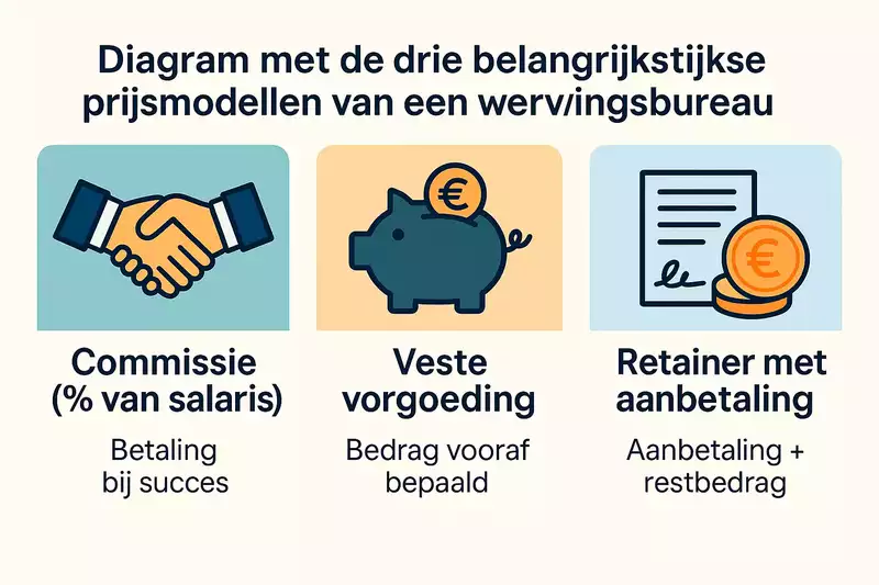 Prijsstelling van een recruitmentbureau