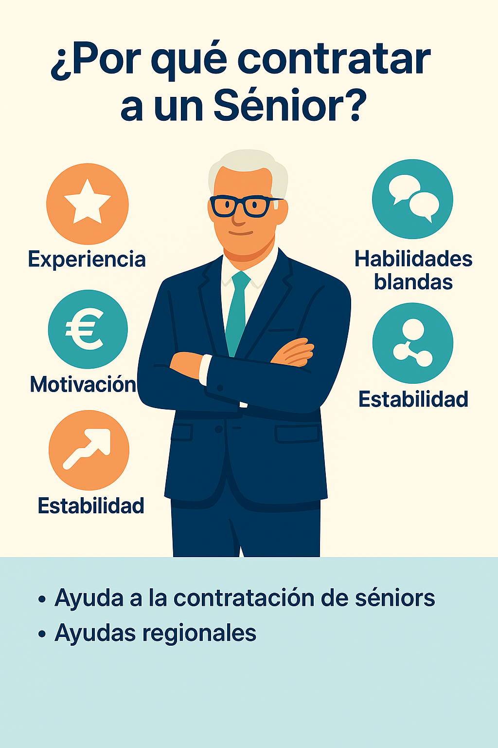 Contratar a un sénior Contratar a un sénior