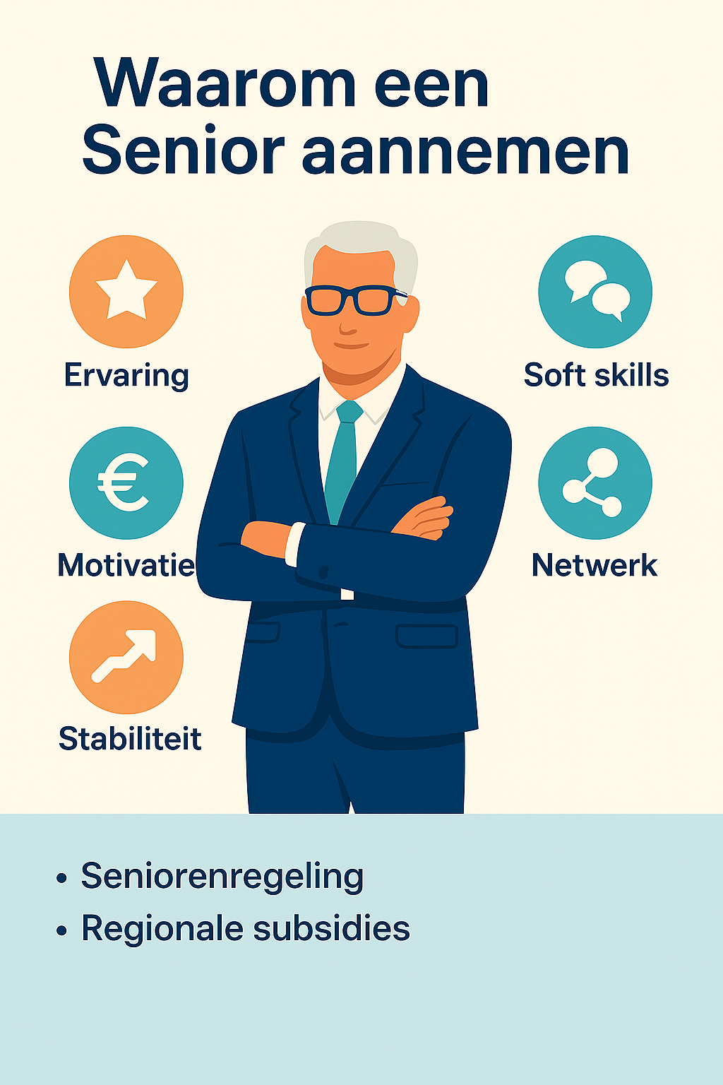 Een senior aannemen Een senior aannemen
