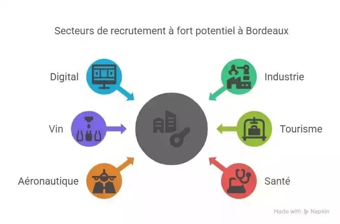 high potential recruitment sector in Bordeaux