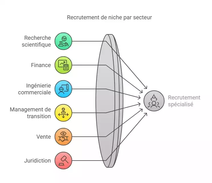 cabinet de recrutement spécialisé par secteur