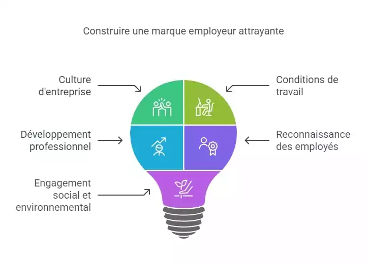 piliers marque employeur