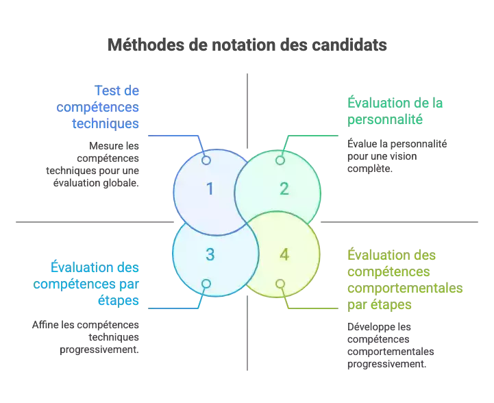 Méthodes de notation des candidats